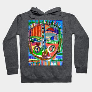 Confuse Diffusion by Jon Stucky Hoodie